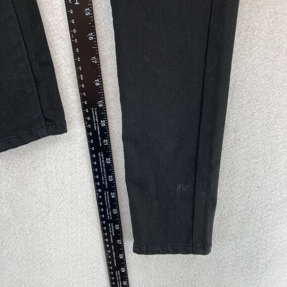 Old Navy Rockstar Jeans Women's 6P Black Stretch Denim Pull On Skinny Ankle NWT - Picture 8 of 12